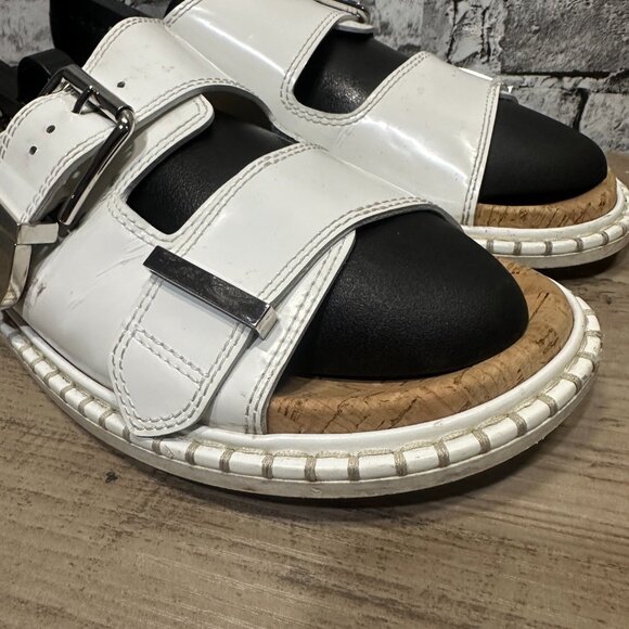 EUC Chole White “Rebecca” Sandals Women's Size 41 - Picture 10 of 16